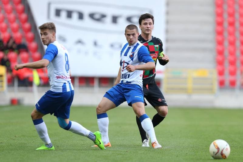Football. Nice I Liga. GKS Tychy - Wisla Pulawy. 25.05.2017