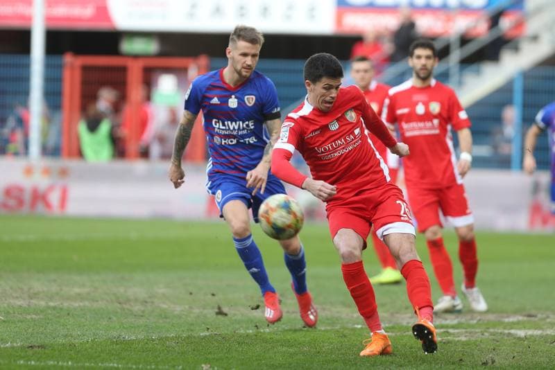 Football. Lotto Ekstraklasa. Piast Gliwice - Miedz Legnica. 17.03.2019