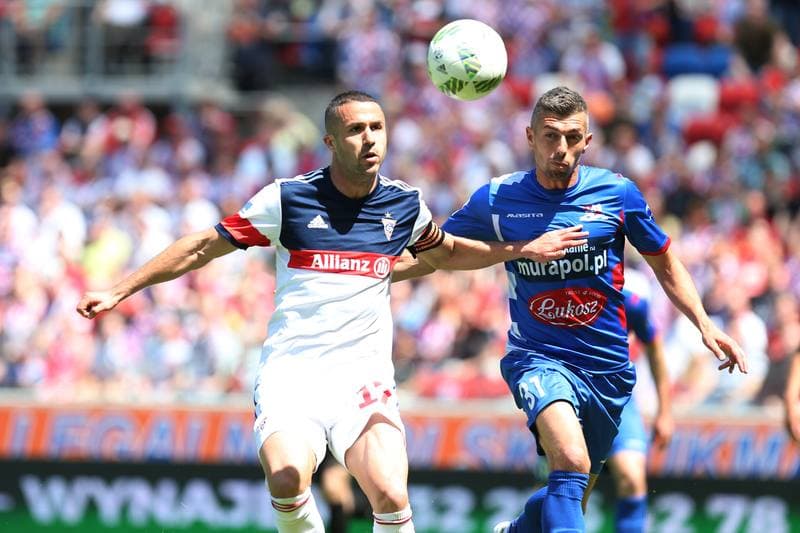 Football. Nice I Liga. Gornik Zabrze - Podbeskidzie Bielsko-Biala. 28.05.2017