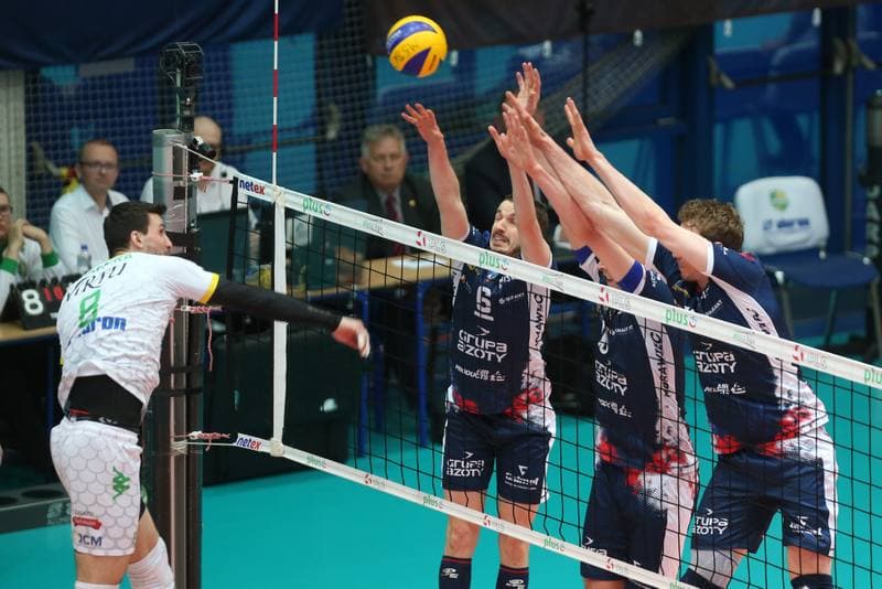 Volleyball. PlusLiga. Aluron Virtu Warta Zawiercie - ZAKSA Kedzierzyn-Kozle. 17.04.2019