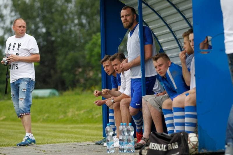 Football. Liga Okregowa. LKS Goczalkowice Zdroj - Grunwald Ruda Slaska. 30.05.2017