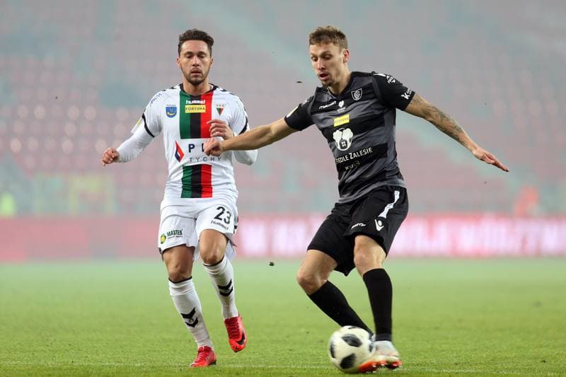 Football. Fortuna I Liga. GKS Tychy - GKS Katowice. 24.11.2018
