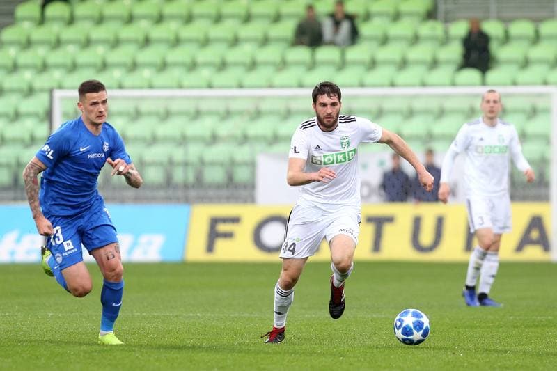 Football. Fortuna:Liga. MFK Karvina - Slovan Liberec. 27.04.2019