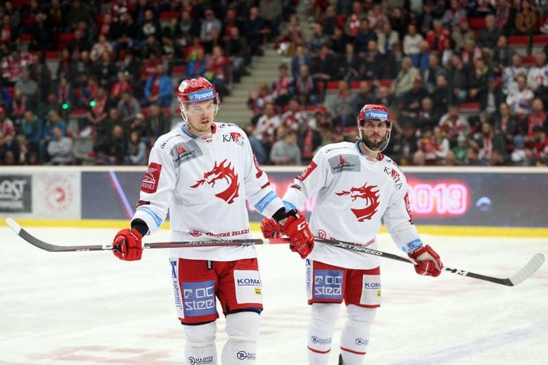 Ice Hockey. Tipsport Extraliga. Ocelari Trinec - Skoda Plzen. 04.04.2019