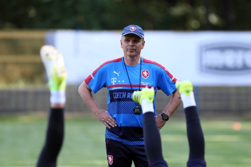Football. Czech Republic. Training. 15.06.2017