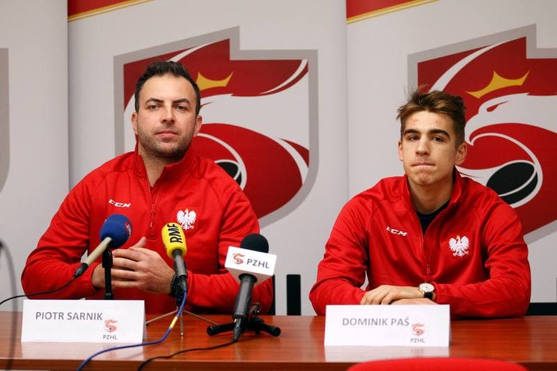 Ice Hockey. Poland U20. Press Conference. 06.12.2018