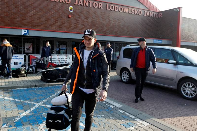 Ice Hockey. Poland national team. Departure. 08.04.2019