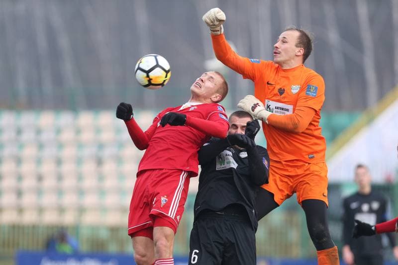 Football. Polish Cup. Rozwoj Katowice - Gornik Zabrze. 06.12.2018