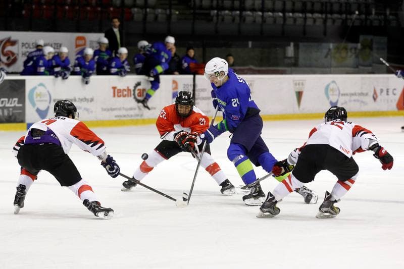 Ice Hockey. U20 World Championship Division 1B. Slovenia - Japan. 09.12.2018