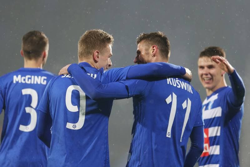 Football. Lotto Ekstraklasa. Zaglebie Sosnowiec - Wisla Plock. 13.04.2019