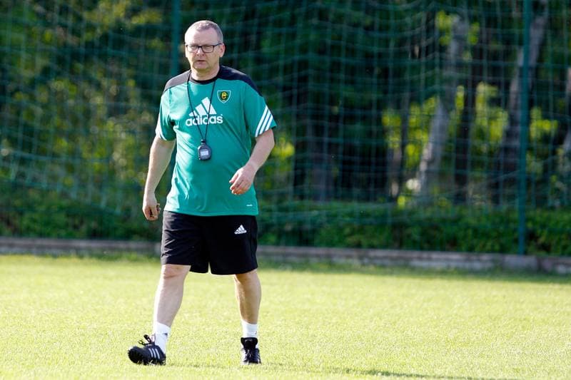 Football. GKS Katowice. Training. 20.06.2017