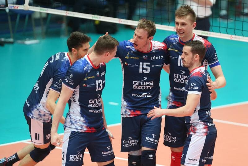 Volleyball. PlusLiga. Aluron Virtu Warta Zawiercie - ZAKSA Kedzierzyn-Kozle. 17.04.2019
