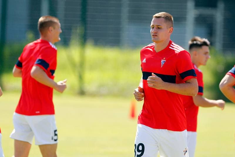 Football. Gornik Zabrze. Training. 21.06.2017