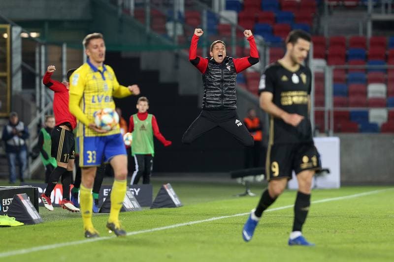 Football. Lotto Ekstraklasa. Gornik Zabrze - Arka Gdynia. 22.04.2019