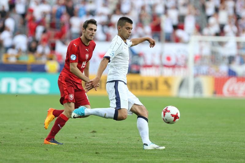 Football. UEFA European U21 Championship. Czech Republic - Italy. 21.06.2017