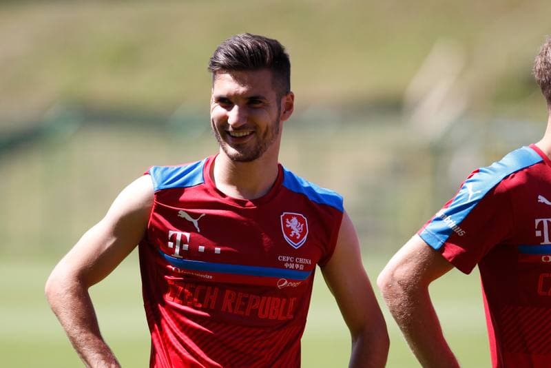 Football. Czech Republic. Training. 22.06.2017