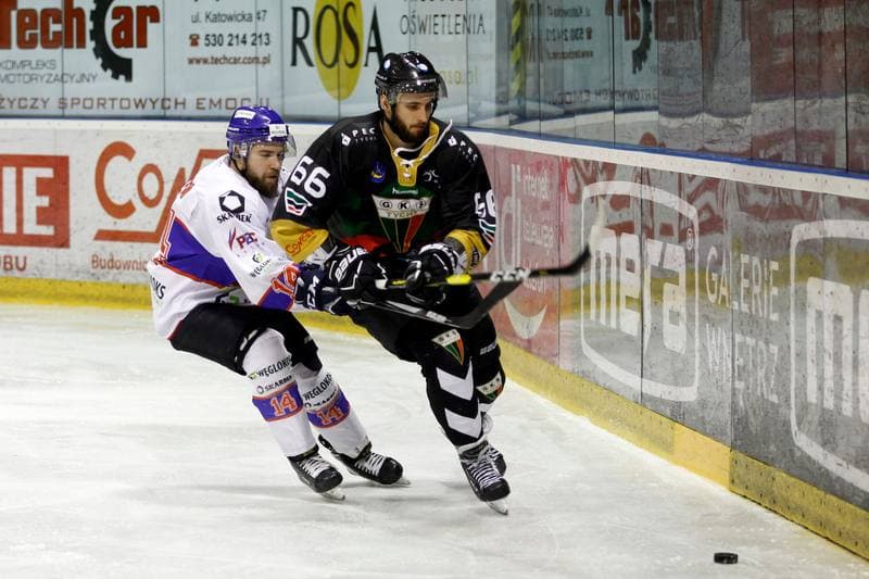 Ice Hockey. Polska Hokej Liga. Weglokoks Kraj Polonia Bytom - GKS Tychy. 11.01.2019