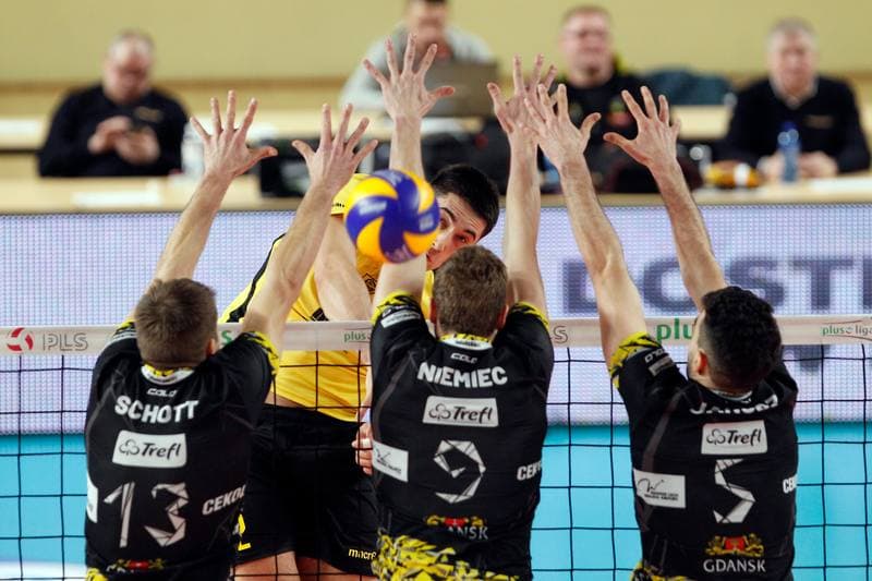 Volleyball. PlusLiga. GKS Katowice - Trefl Gdansk. 11.01.2019