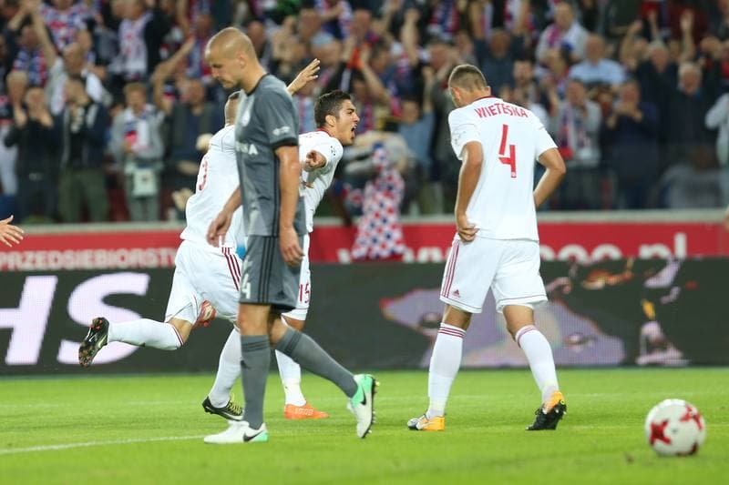 Football. Lotto Ekstraklasa. Gornik Zabrze - Legia Warsaw. 15.07.2017