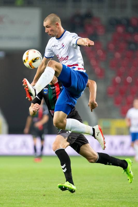 Football. Nice I Liga. GKS Tychy - Podbeskidzie Bielsko-Biala. 25.08.2017