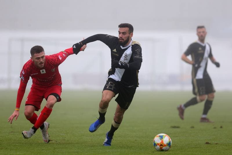 Football. Sparing. Zaglebie Sosnowiec - LKS Lodz. 03.02.2019