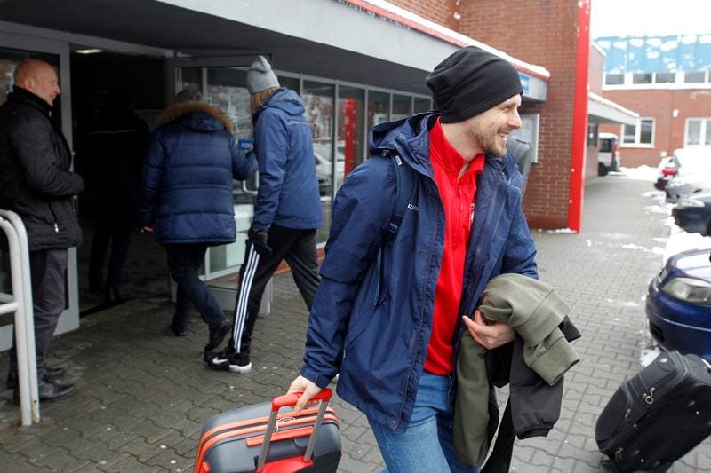Ice Hockey. Poland national team. Departure. 04.02.2019