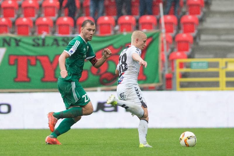 Football. Nice I Liga. GKS Tychy - Olimpia Grudziadz. 17.09.2017