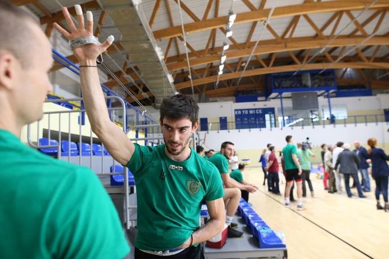 Volleyball. PlusLiga. GKS Katowice. Training. 26.09.2017