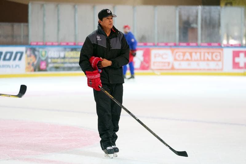 Ice Hockey. Poland national team. Training. 27.09.2017