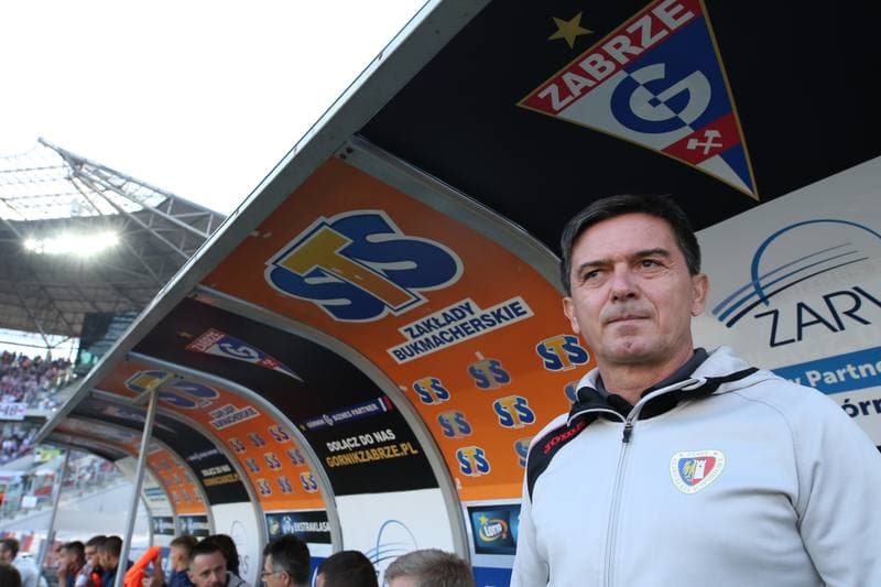 Football. Lotto Ekstraklasa. Gornik Zabrze - Piast Gliwice. 01.10.2017