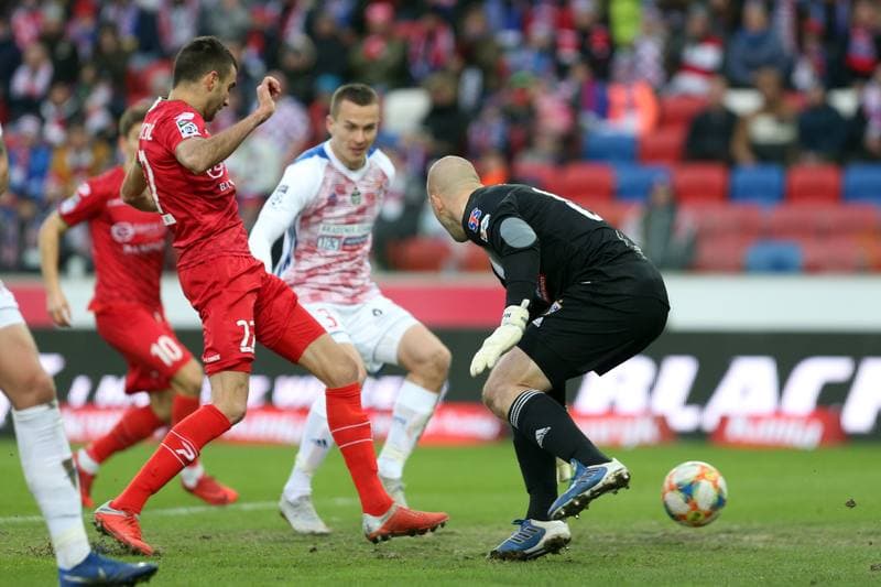 Football. Lotto Ekstraklasa. Gornik Zabrze - Zaglebie Sosnowiec. 23.02.2019
