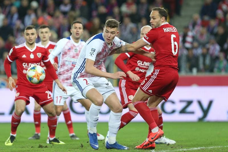 Football. Lotto Ekstraklasa. Gornik Zabrze - Piast Gliwice. 08.03.2019