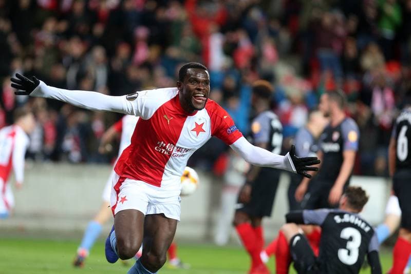 Football. UEFA Europa League. Slavia Prague - Sevilla FC. 14.03.2019