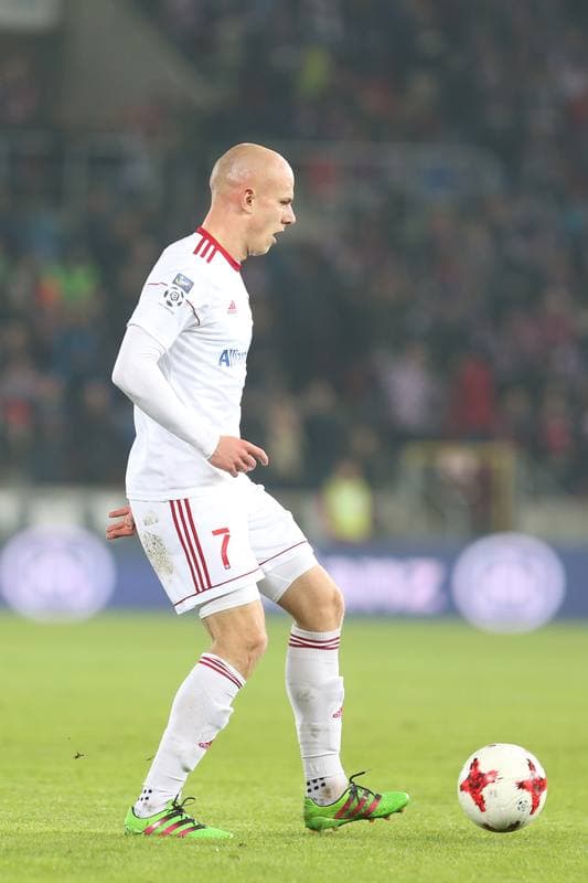 Football. Lotto Ekstraklasa. Gornik Zabrze - Lech Poznan. 04.11.2017