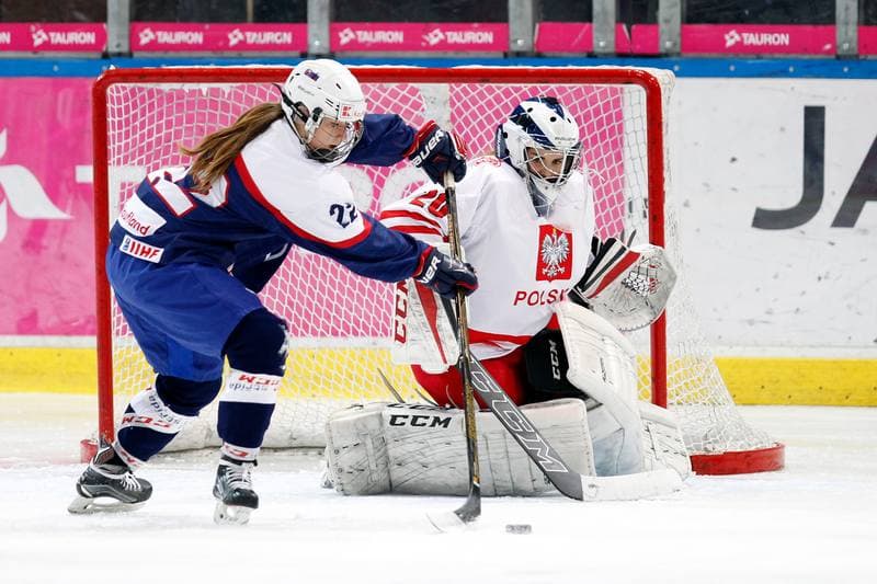 Ice Hockey. Women's National Team. Poland - Slovakia. 12.11.2017