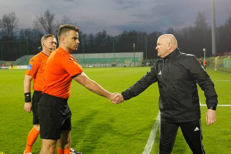 Football. Fortuna I Liga. GKS Katowice - Chojniczanka Chojnice. 03.04.2019