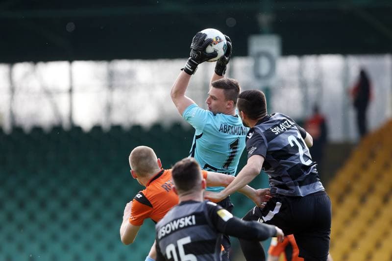 Football. Fortuna I Liga. GKS Katowice - Chrobry Glogow. 07.04.2019