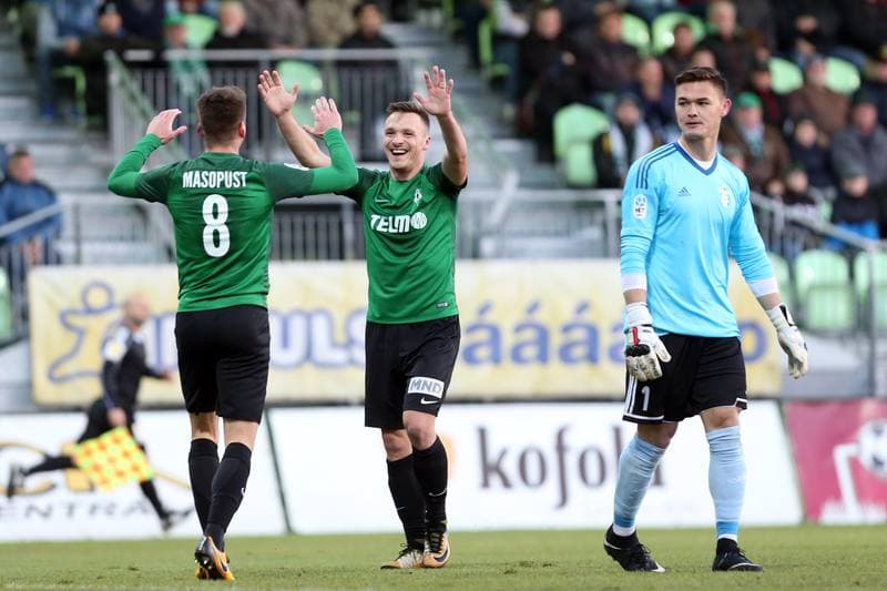 Football. Het Liga. MFK Karvina - FK Jablonec. 19.11.2017