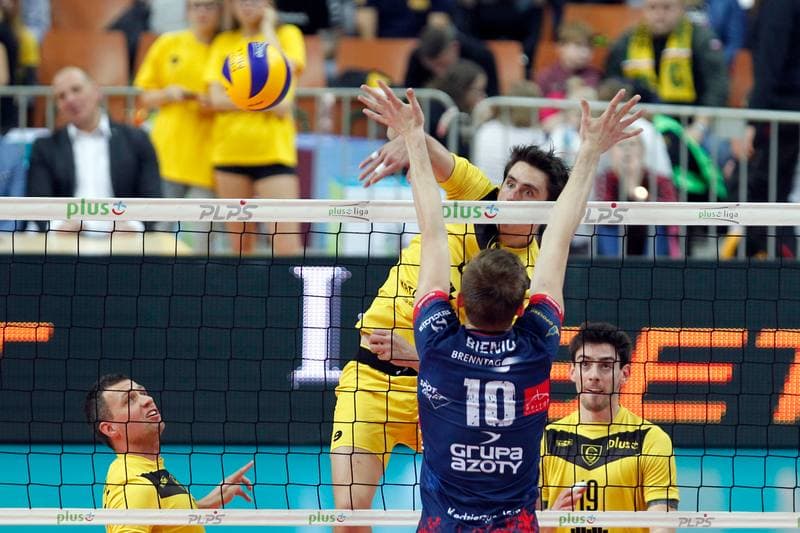 Volleyball. PlusLiga. GKS Katowice - ZAKSA Kedzierzyn-Kozle. 21.11.2017