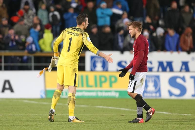 Football. Het Liga. Sigma Olomouc - Sparta Prague. 26.11.2017