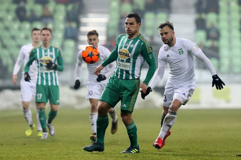 Football. Het Liga. MFK Karvina - Bohemians 1905. 02.12.2017