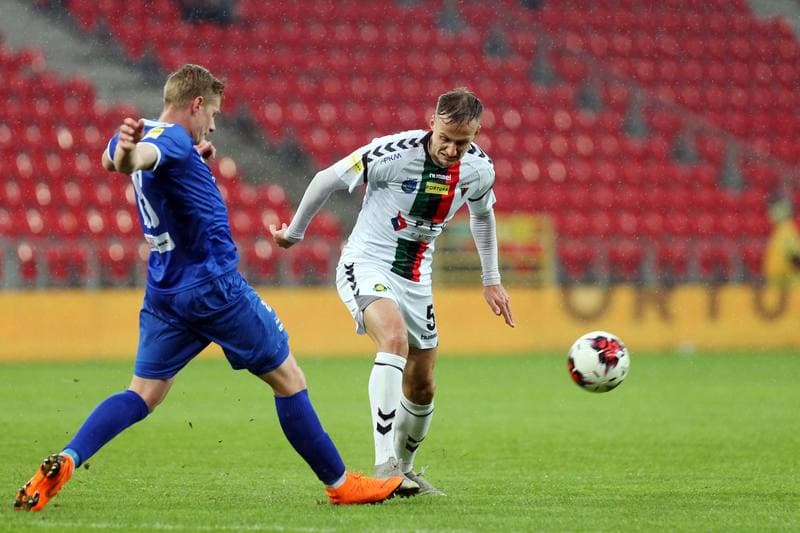 Football. Fortuna I Liga. GKS Tychy - Wigry Suwalki. 28.04.2019