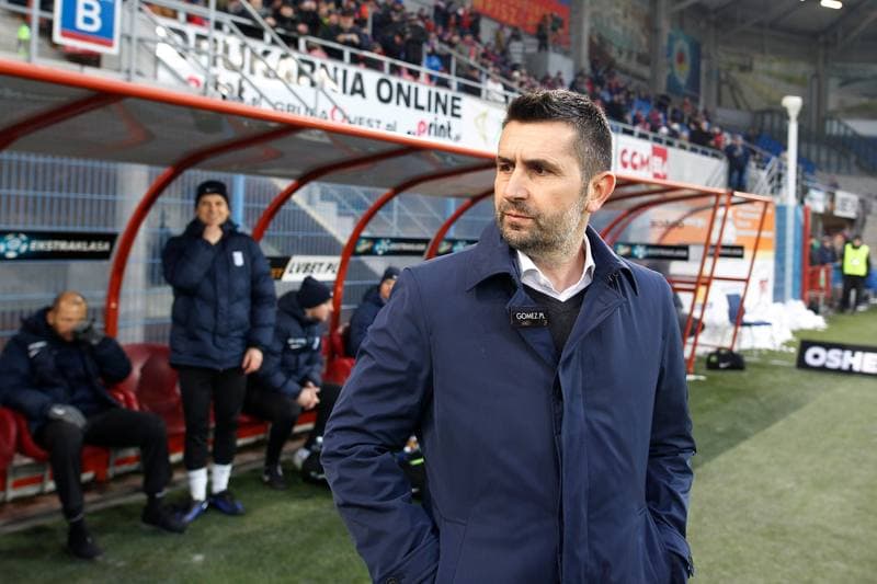 Football. Lotto Ekstraklasa. Piast Gliwice - Lech Poznan. 03.12.2017
