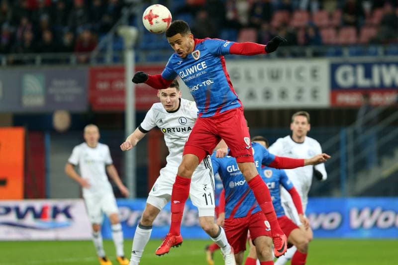 Football. Lotto Ekstraklasa. Piast Gliwice - Legia Warsaw. 12.12.2017