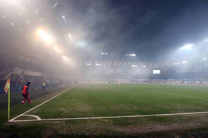 Football. Lotto Ekstraklasa. Piast Gliwice - Legia Warsaw. 12.12.2017