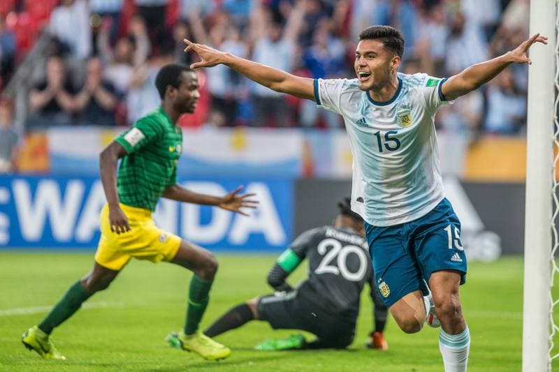 Football. FIFA U-20 World Cup. Argentina - South Africa. 25.05.2019
