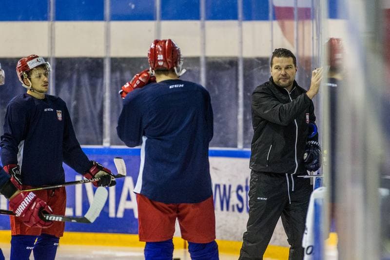 Ice Hockey. Poland national team. Training. 08.11.2019
