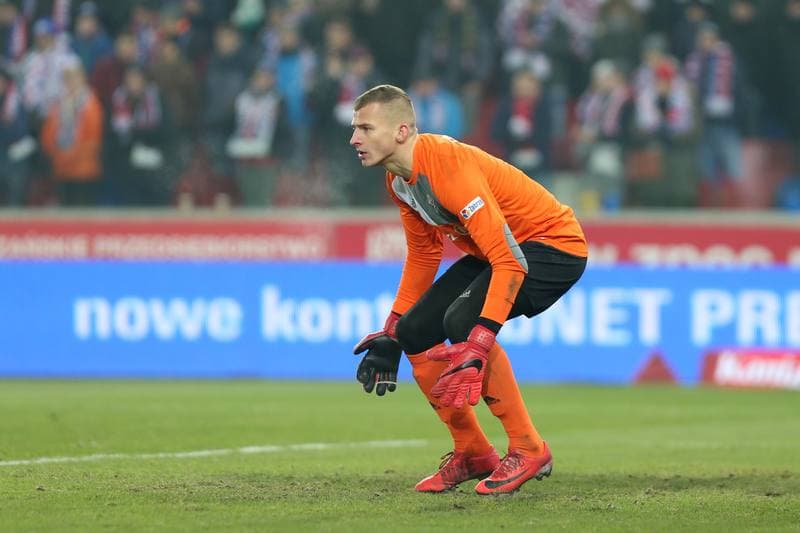 Football. Lotto Ekstraklasa. Gornik Zabrze - Cracovia Krakow. 18.12.2017