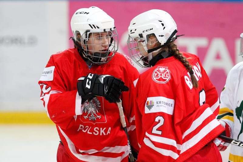 Ice Hockey. Women's U18 World Championship Division 1B. Poland - Australia. 07.01.2018