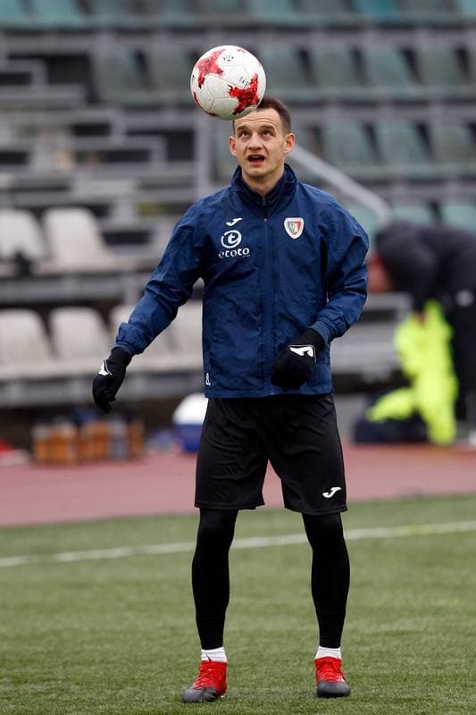 Football. Piast Gliwice. Training. 10.01.2018